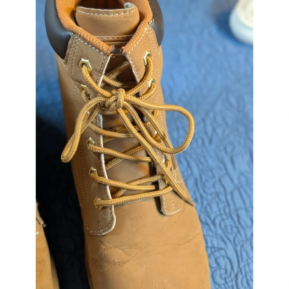 FILA Edgewater 12 Wheat Boots Mens 10 Tan Timberland Style Gorpcore Streetwear